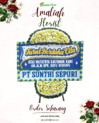 Papan Bunga Duka di Fawi