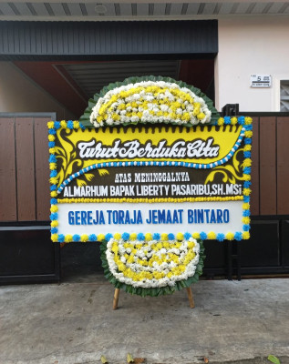 Papan Bunga Duka di Fawi