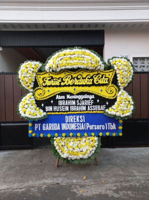 Papan Bunga Duka di Fawi