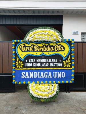 Papan Bunga Duka di Fawi